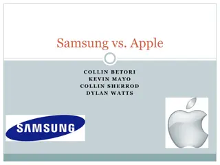 Samsung vs. Apple