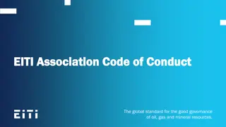EITI Association Code of Conduct
