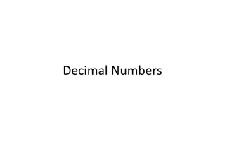 Decimal Numbers