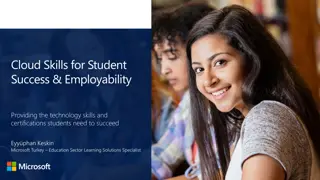 Cloud Skills for Student Success & Employability