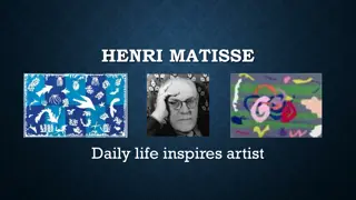 HENRI MATISSE
