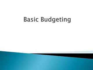 Fund Accounting Timeline and Balanced Budget Law