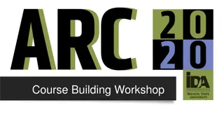 Hands-On Course Building Workshop