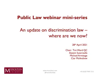 Update on Discrimination Law: Where Are We Now? An Insightful Discussion