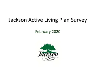 Jackson Active Living Plan Survey