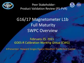 GOES Magnetometer for Space Weather Forecasting and Research