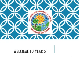 Year 5 Welcome and Curriculum Overview
