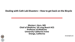 Dealing With Cath Lab Disasters - How to Move Forward