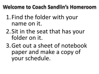 Classroom Procedures and Guidelines