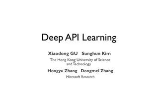 Deep API Learning