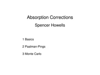 Absorption Corrections
