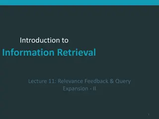Information Retrieval
