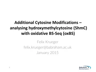 Investigating Hydroxymethylcytosine Modifications with Oxidative BS-Seq
