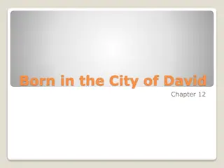 Born in the City of David