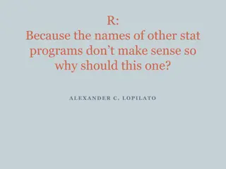 Making Sense of Stat Programs: Alexander C. Lopilato