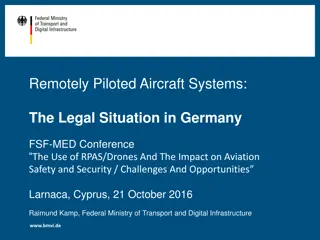 Legal Framework for RPAS in Germany: Challenges and Regulations