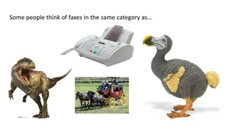 The Role of Faxes in UW Operations