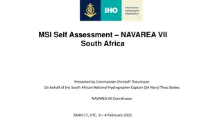 MSI Self-Assessment NAVAREA VII South Africa