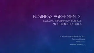 Evolving Information Tools for Contract Drafting