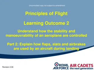 High Lift Devices in Aircraft Landing