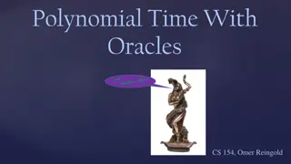 Polynomial Time with Oracles Explained