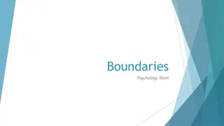 Boundaries