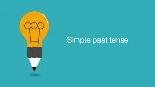 Simple past tense
