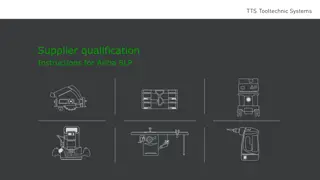 Supplier qualification