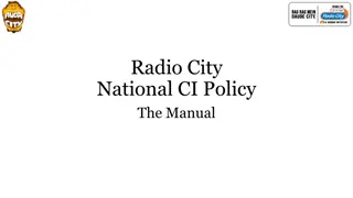 Radio City National CI Policy