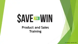 Product and Sales Training Overview