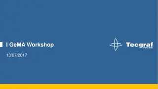 I GeMA Workshop
