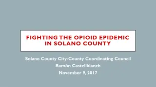 Addressing the Opioid Crisis in Solano County