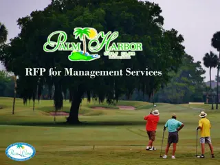 RFP for Management Services
