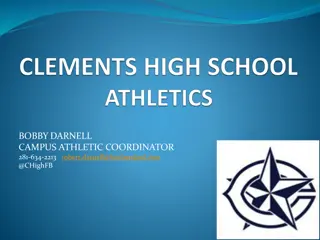 BOBBY DARNELL CAMPUS ATHLETIC COORDINATOR