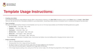 Creating Engaging Slides with Templates
