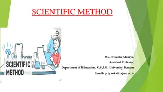 SCIENTIFIC METHOD
