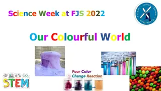Fun Science Experiments and Colour Exploration