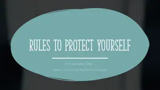 Rules to Protect Yourself - Erin's Law Lesson Grade 2
