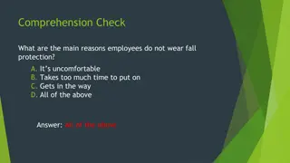 Comprehension Check