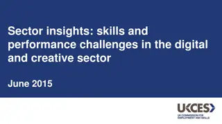 Insights into Digital & Creative Sector Skills & Challenges