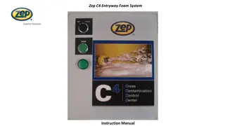 ZepZep C4 Entryway Foam System - Installation Instructions