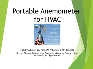 Affordable Anemometer Development for HVAC System