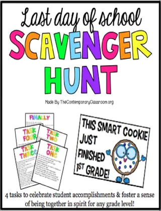 Fun Social Distanced Scavenger Hunt for Students