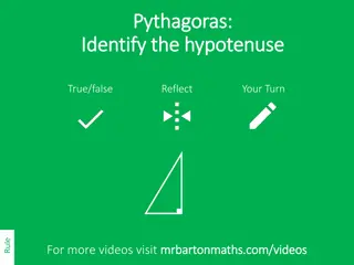 Identifying the Hypotenuse in Pythagorean Theorem