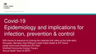 Covid-19 Epidemiology and Implications for Infection