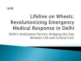 Best ambulance service in Delhi.