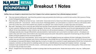 Breakout 1 Notes