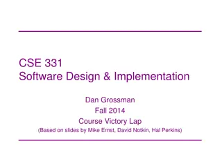 Software Design & Implementation Overview