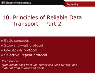 10. Principles of Reliable Data  Transport