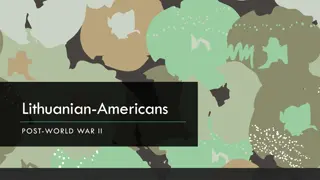 Lithuanian-Americans Post-World War II